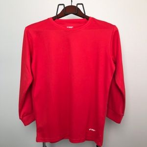 CLOSET CLOSING | Red Feel Dry Shirt Youth Large